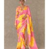 Womens House of Masaba | Pink 'Gulaab' Sari Set