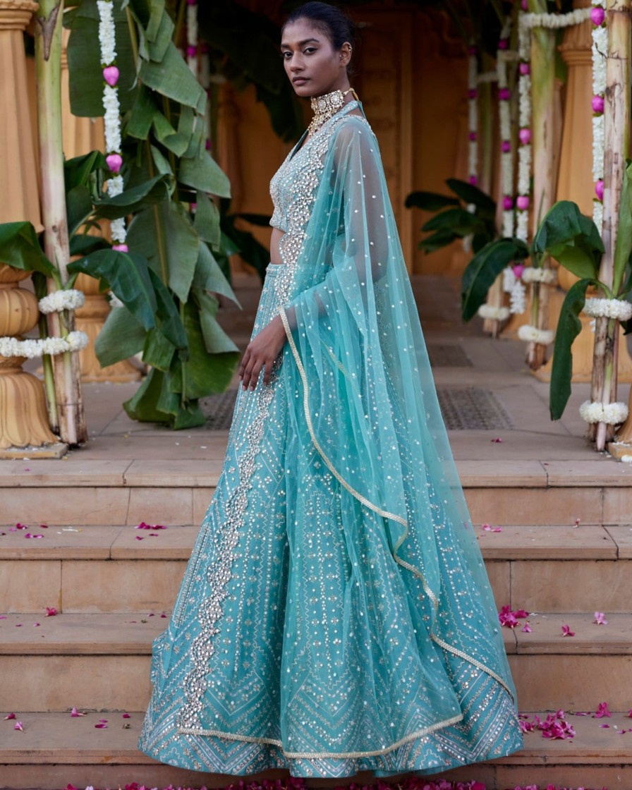 Womens Chamee and Palak | Kamini Lehenga Set