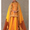 Womens House of Masaba | Rust Narangi Bagh Sharara Set