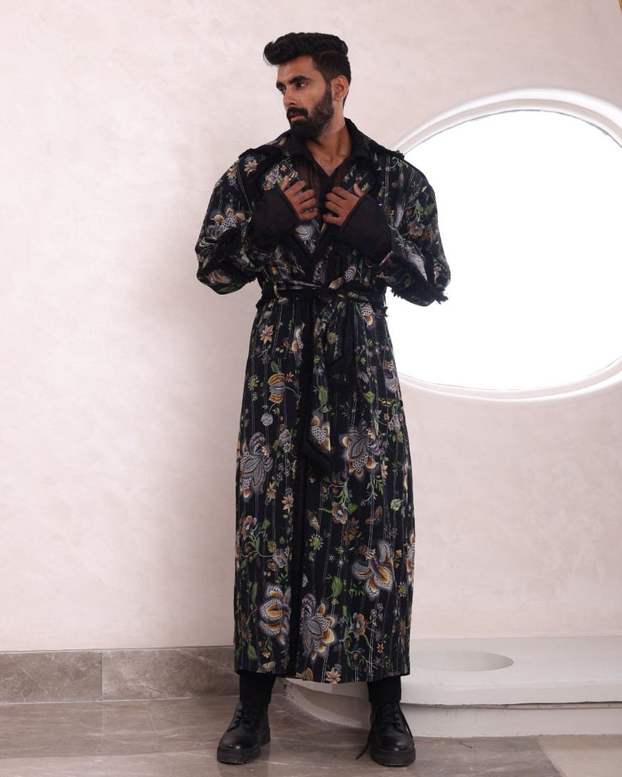 Mens Mahima Mahajan Mens | Aham Trench Coat Set