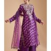 Womens Payal Singhal | Purple Embroidered Kurta Set