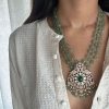 Womens KYNAH x Dhora India | Vintage Peridot Necklace