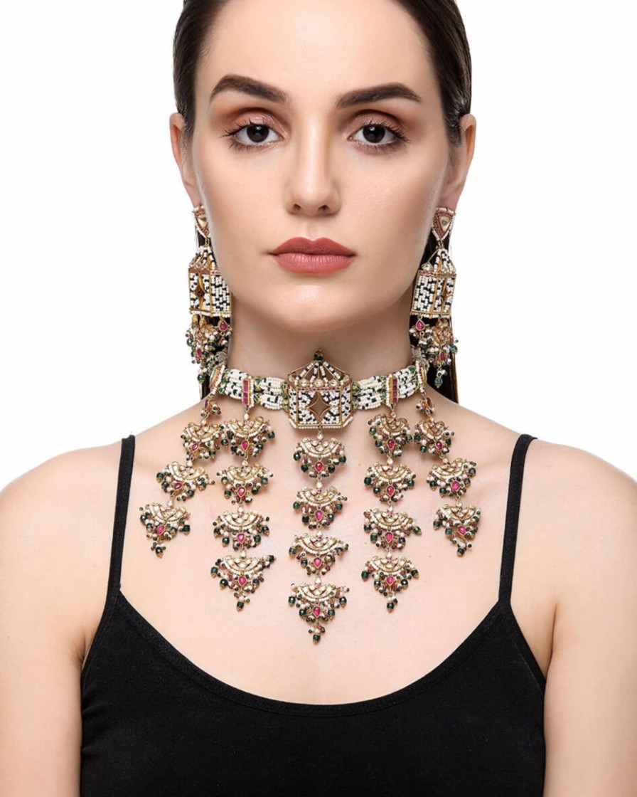 Womens RaAbta by Rahul | Smaana Necklace Set