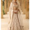 Bridal Arpita Mehta | Rose Gold Coconut Embroidered Lehenga Set