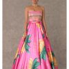 Womens House of Masaba | Rani Pink Masakali Skirt Set