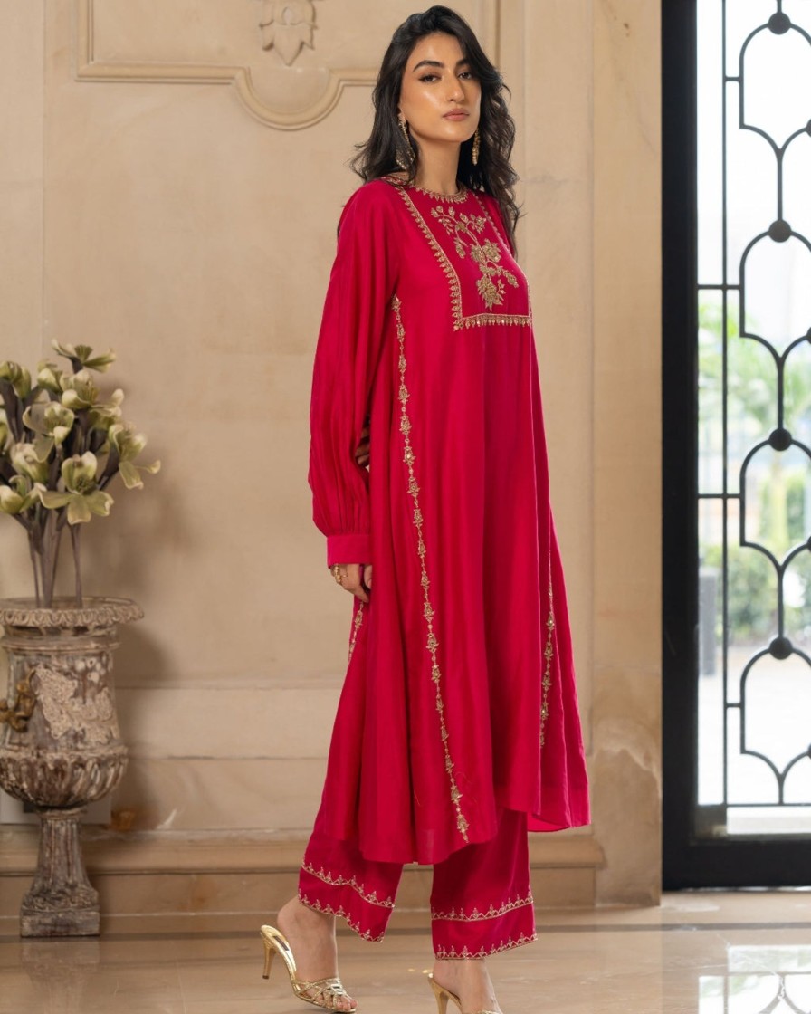 Womens Paulmi u0026 Harsh | Anar Motif Kurta Set