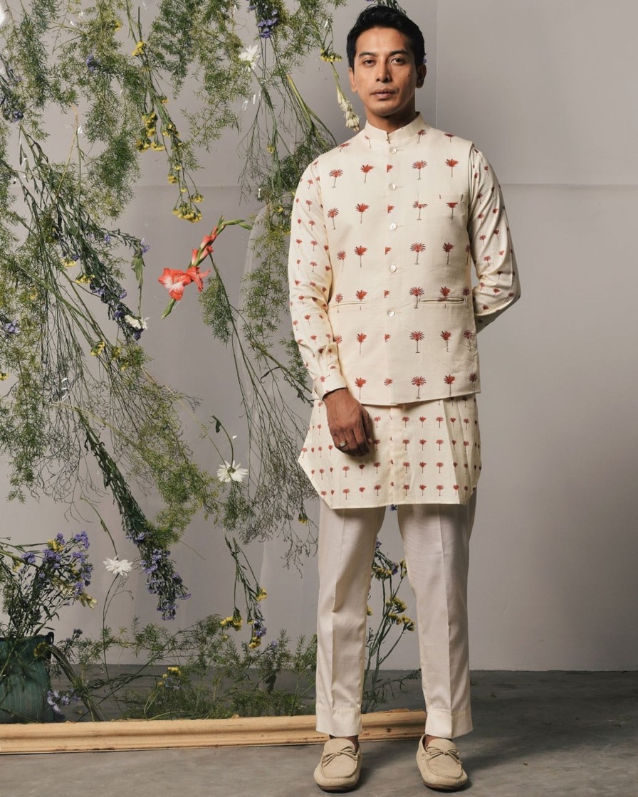 Mens Project Bandi | Cherry Piccolo Kurta U0026 Pajama