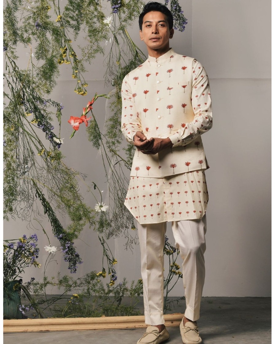 Mens Project Bandi | Cherry Piccolo Kurta U0026 Pajama