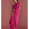 Womens House of Masaba | Magenta Irisbud One Shoulder Kaftan