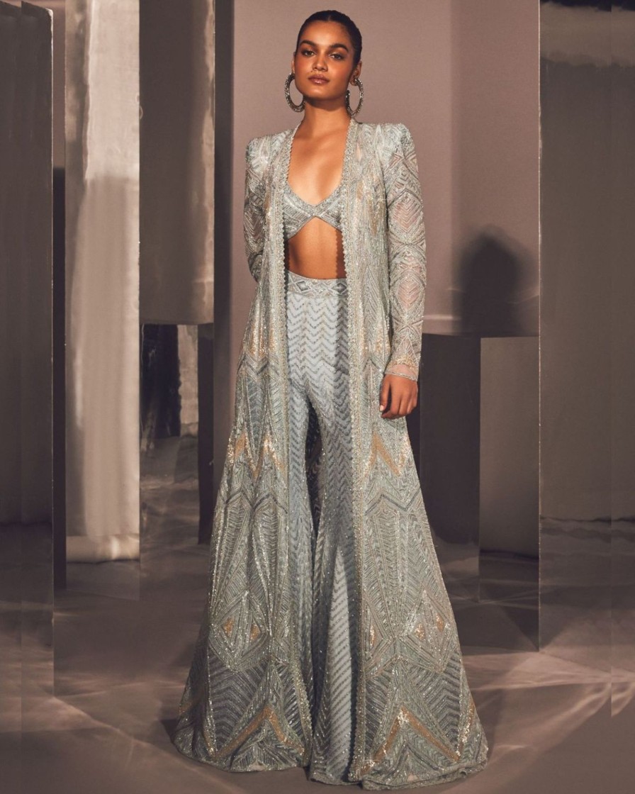 Bridal Ritika Mirchandani | Zeynep Jacket And Sharara Set