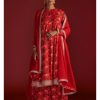 Womens House of Masaba | Red Rain Lily Culotte Set