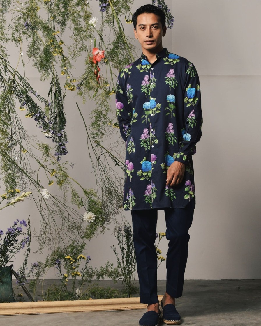 Mens Project Bandi | Midnight Due Milano Kurta U0026 Pajama