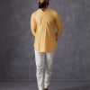 Mens Arjan Dugal | Mustard Inara Kurta Set