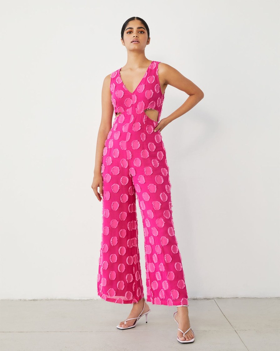 Womens Essgee | Circle Motif Jumpsuit