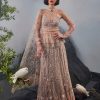 Bridal Esha Sethi Thirani | Blush Pink Peplum Set