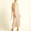 Womens Dash u0026 Dot | Champagne Draped Maxi