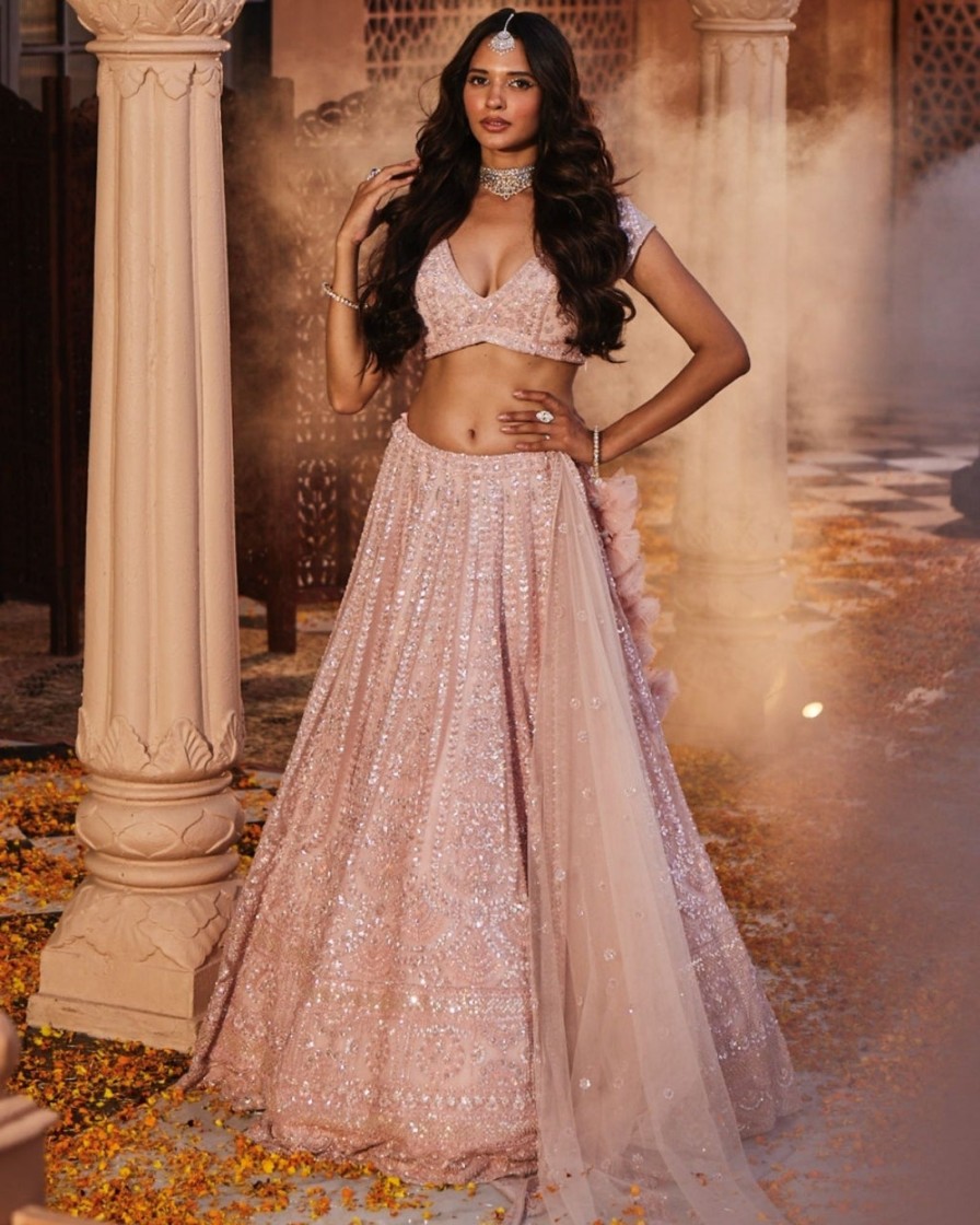 Womens Kalighata | Harsha Lehenga Set