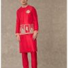 Mens House of Masaba Mens | Red Anar Kurta Set