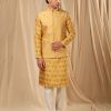 Mens House of Masaba Mens | Beige Bloomingdale Kurta Set