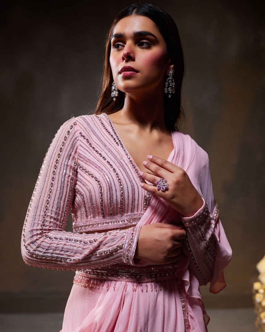 Womens Divya Aggarwal | Elsa In Blush