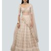 Bridal Aisha Rao | Champagne Tara Lehenga Set