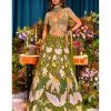 Womens Papa Don't Preach | Melisa Lehenga Set