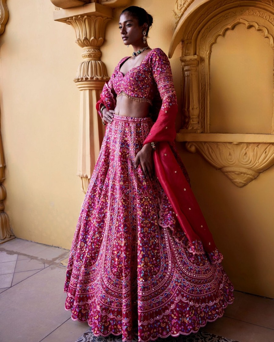 Womens Chamee and Palak | Alicia Lehenga Set