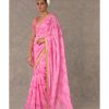 Womens House of Masaba | Pink Boomerang Sari Set