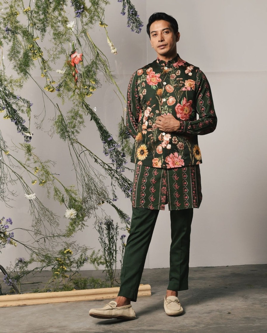 Mens Project Bandi | Pine Rivera Kurta U0026 Pajama