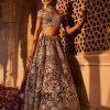 Bridal Kalighata | Roses Lehenga Set