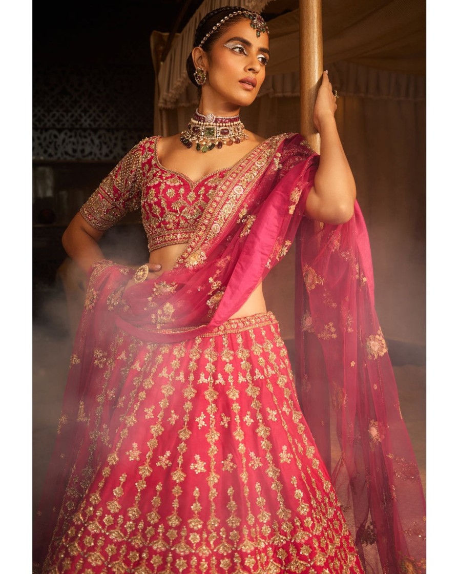 Womens Kalighata | Faiza Lehenga Set