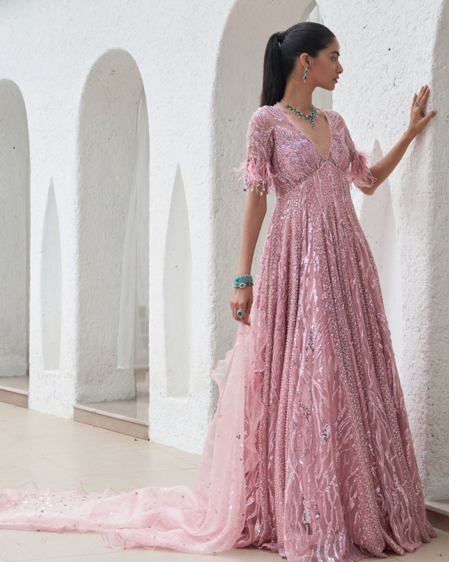 Womens Mahima Mahajan | Paiza Anarkali Set