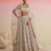 Bridal Ridhi Mehra | Champagne Mir Lehenga Set