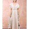 Womens Payal Singhal | Cream Jacket And Pants