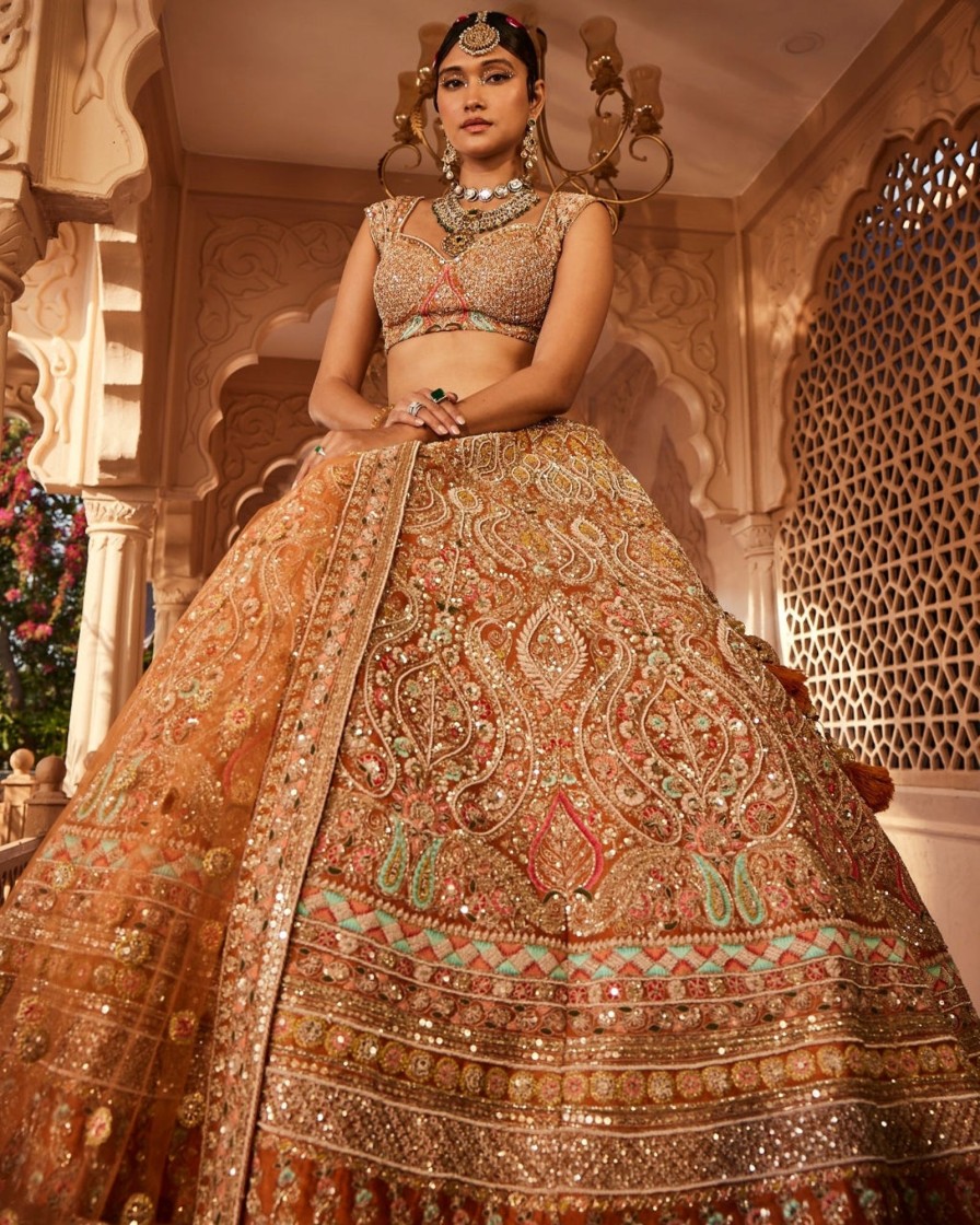 Womens Kalighata | Meghna Lehenga Set