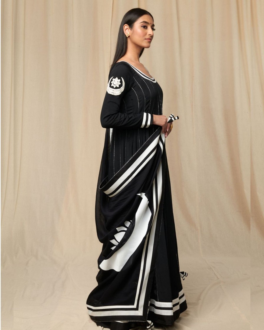 Womens House of Masaba | Black Chaand Baby Anarkali Set