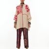 Womens Aseem Kapoor | Ivory Mandala Shirt Set