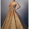 Womens Dolly J | Helena Shimmer Tulle Ball Gown