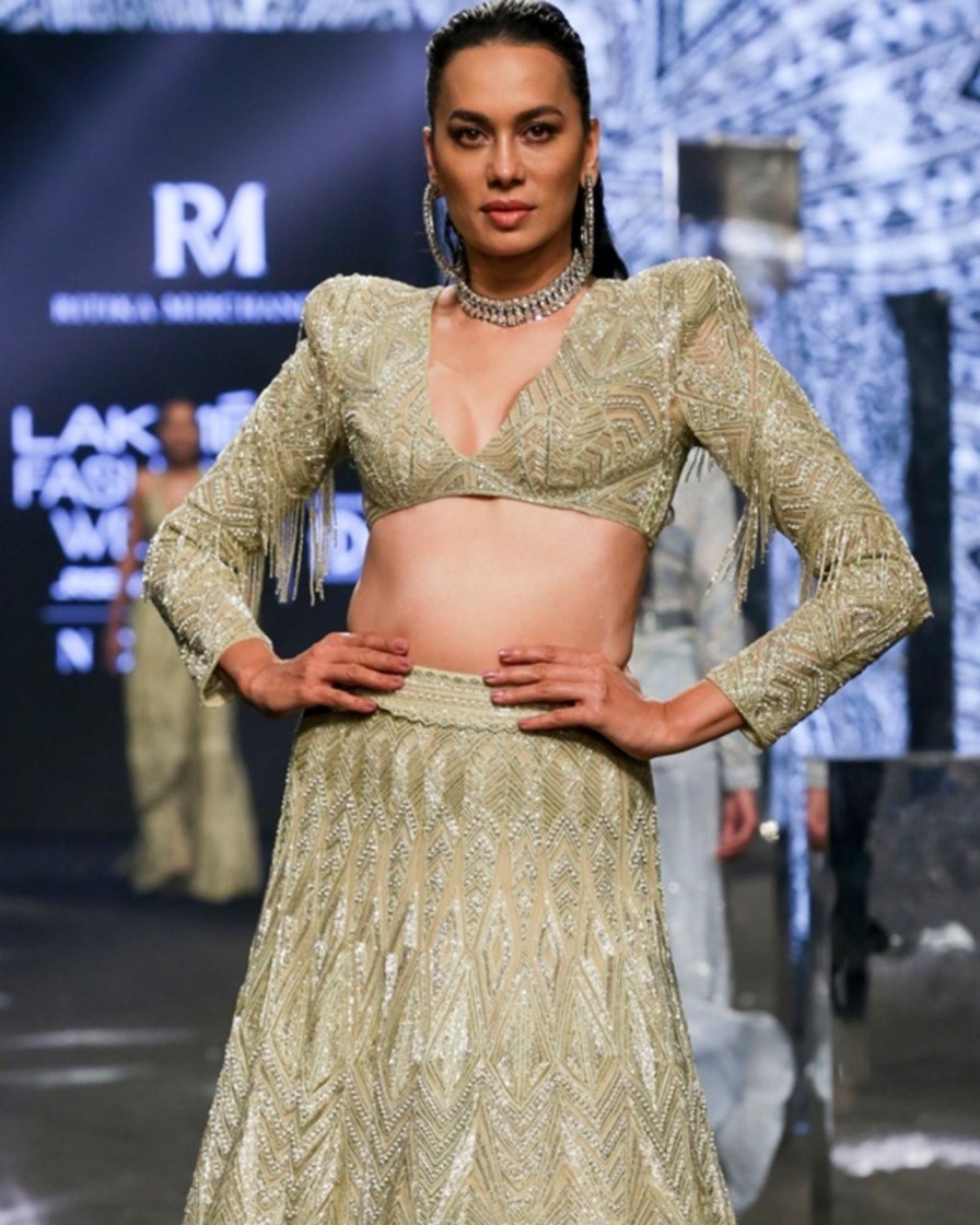 Womens Ritika Mirchandani | Anya Lehenga Set