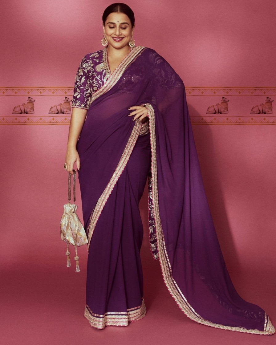 Womens Gopi Vaid | Golconda Myra Sari Set