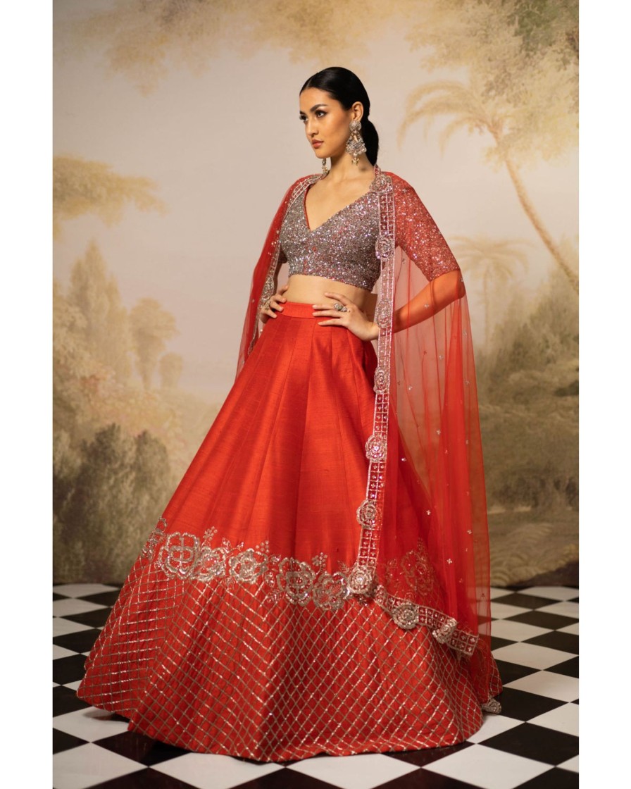 Bridal Geethika Kanumilli | Ruby Rose Lehenga