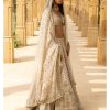 Womens Arpita Mehta | Embroidered Coconut Rose Gold Lehenga Set