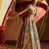 Bridal Aisha Rao | Green Parisa Lehenga Set