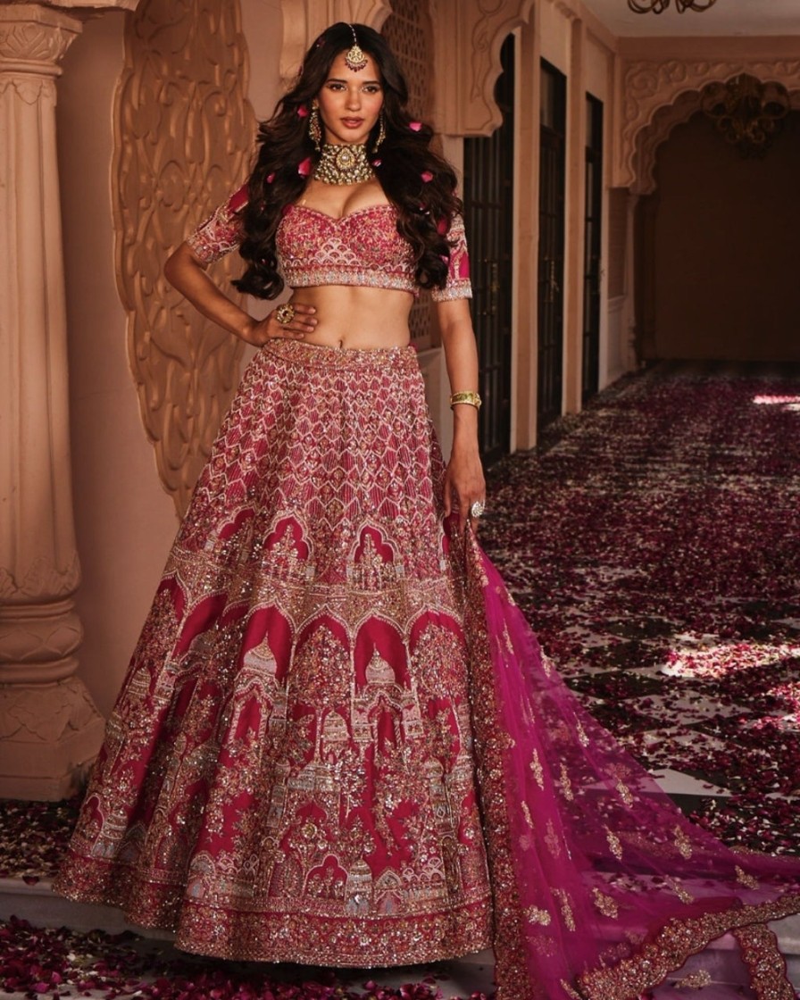 Womens Kalighata | Lucknowi Lehenga Set