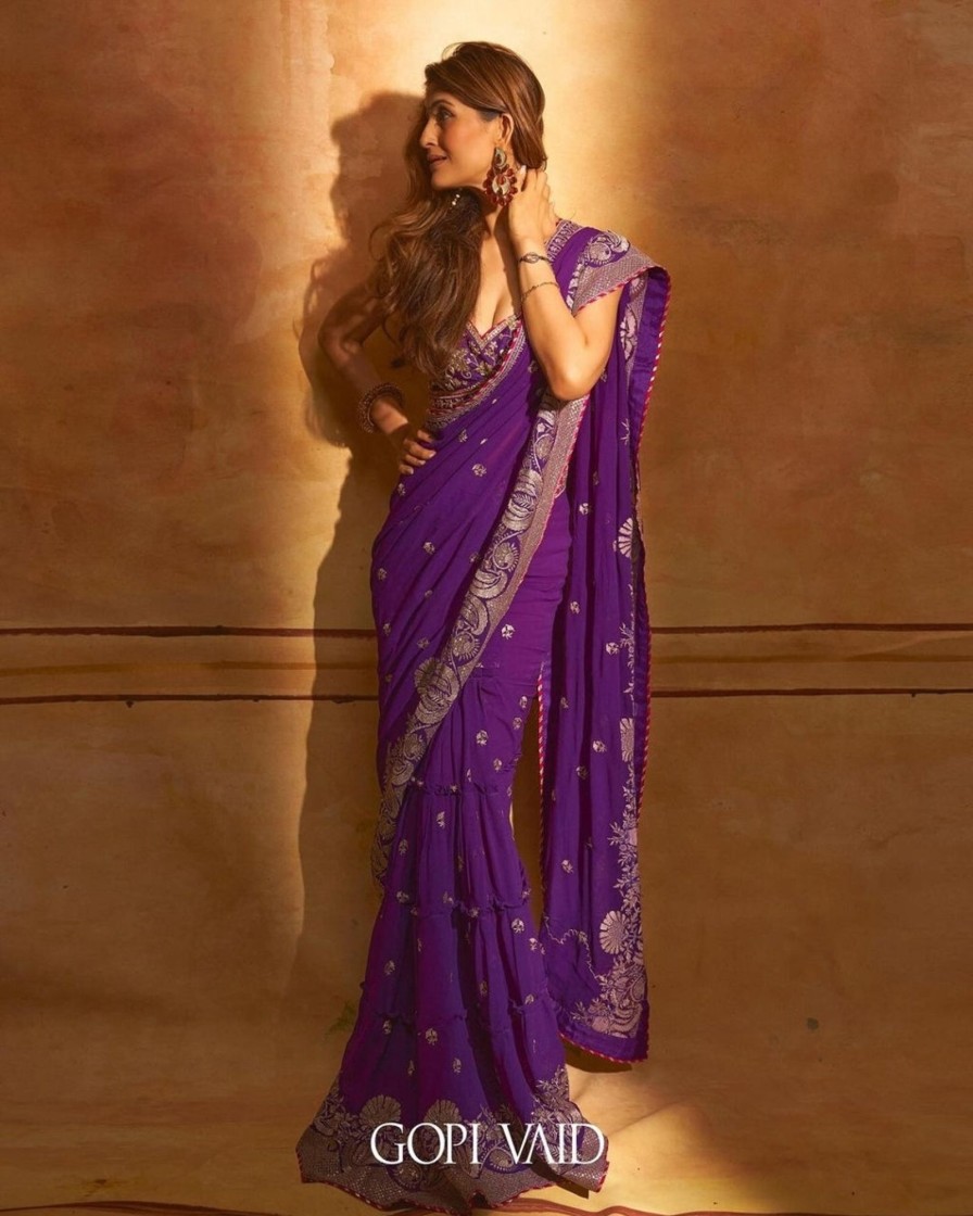 Womens Gopi Vaid | Golconda Yamini Sari Set