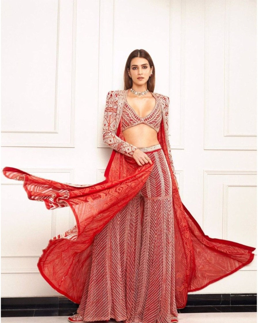 Bridal Ritika Mirchandani | Rory Jacket U0026 Sharara Set