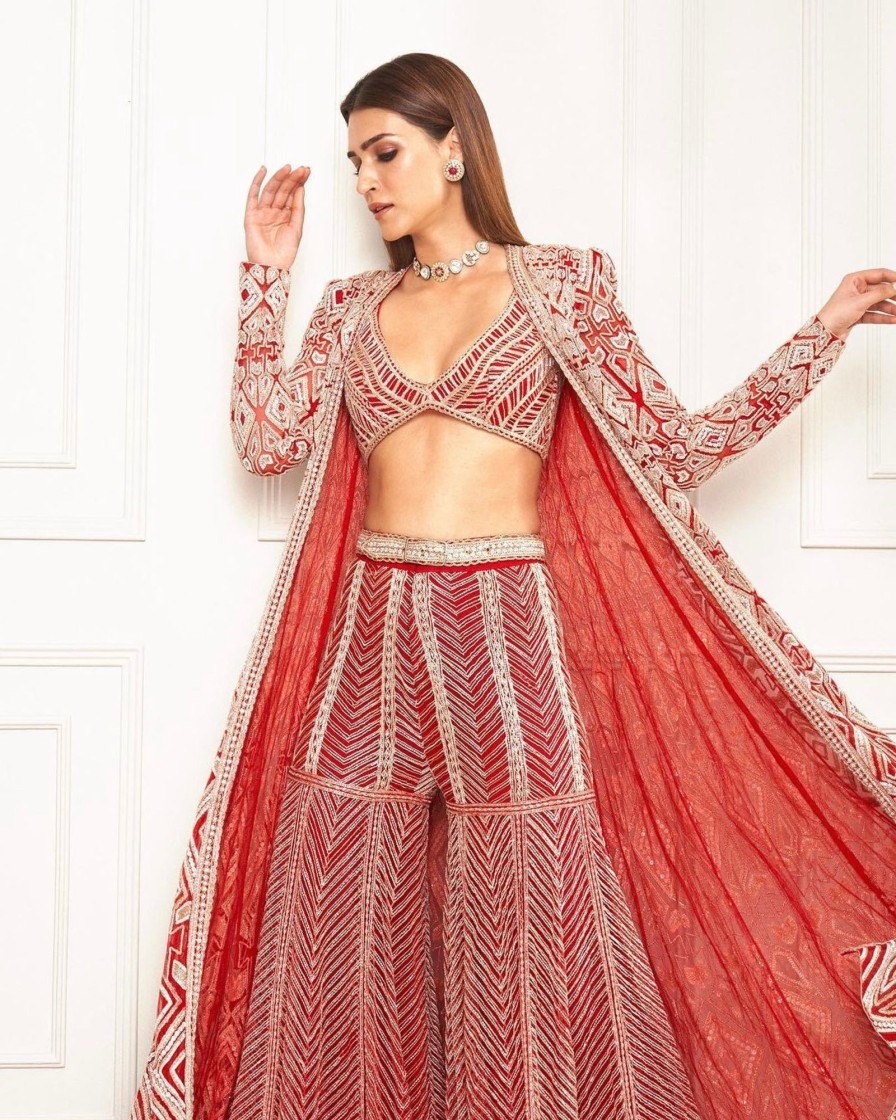 Bridal Ritika Mirchandani | Rory Jacket U0026 Sharara Set