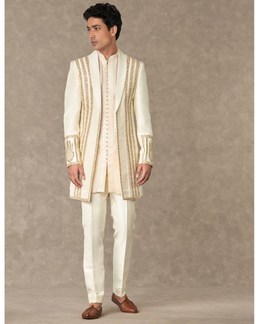 Mens House of Masaba Mens | Ivory Haath Phool Set