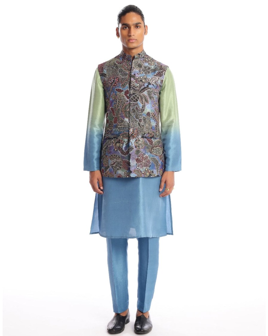 Mens Aisha Rao Menswear | Motley Kurta Set