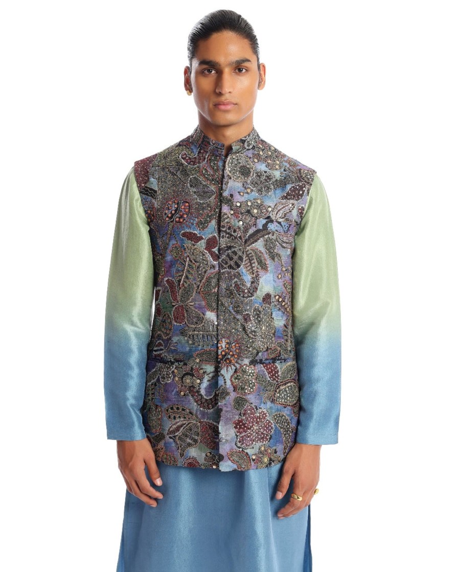 Mens Aisha Rao Menswear | Motley Kurta Set